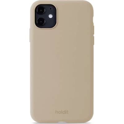 Holdit Гръб Holdit Silicone Case за iPhone 11 - Latte Beige