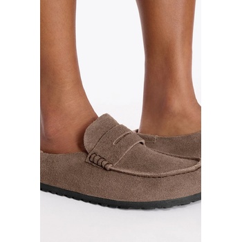 Birkenstock Велурени чехли Birkenstock Naples Wrapped LEVE (1029672)