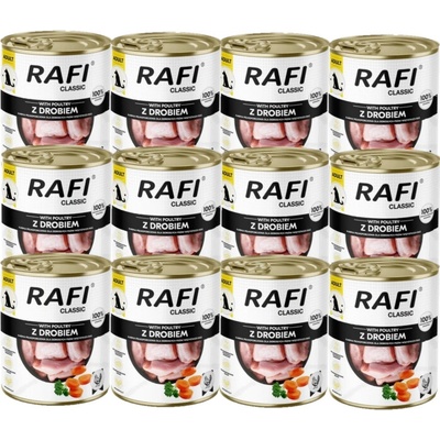 Dolina Noteci Rafi Classic s drůbeží 12 x 800 g