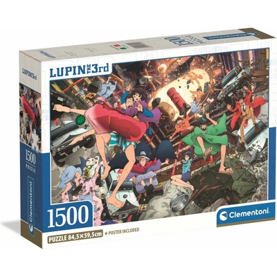 Clementoni Lupin III 1500 dielov
