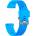 Trender Каишка Trender - TR-SL20BL, 20 mm, синя (TR-SL20BL)