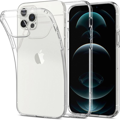 Spigen Гръб Spigen Liquid Crystal за iPhone 12 Pro Max - Прозрачен