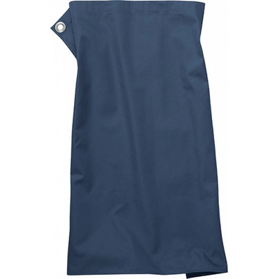 CG Workwear Klasická číšnická zástěra Pizzone se 2 očky modrá tmavá CGW128