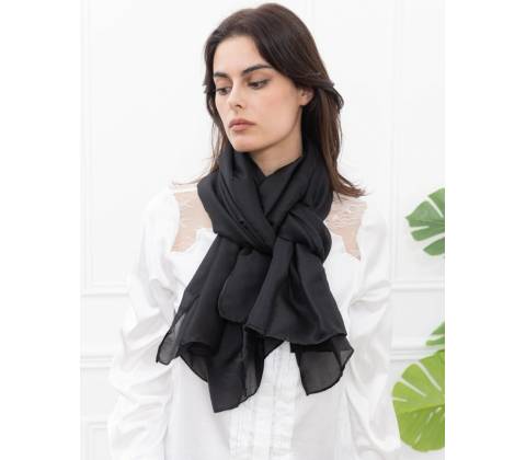 Classic Scarf šála černá