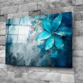 Art gift Стъклено АРТ пано - Аквамаринова Фантазия