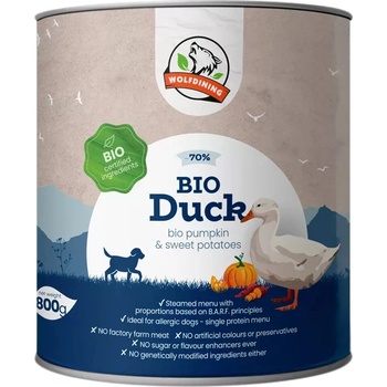 Farkaskonyha BIO dusené kačacie menu 800 g