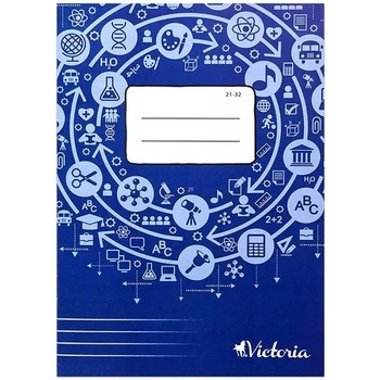 Victoria Виктория: тетрадка с линии a5 - 21-32 (isvf2132u)