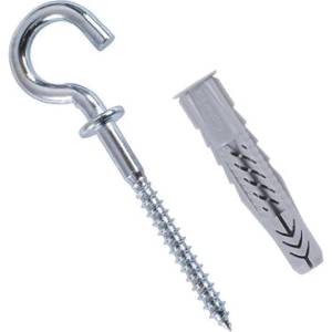 Fischer УНИВЕРСАЛЕН ДЮБЕЛ С КУКА Ф8x50ММ 4 БРОЯ fischer ux rhk (4006209946213)
