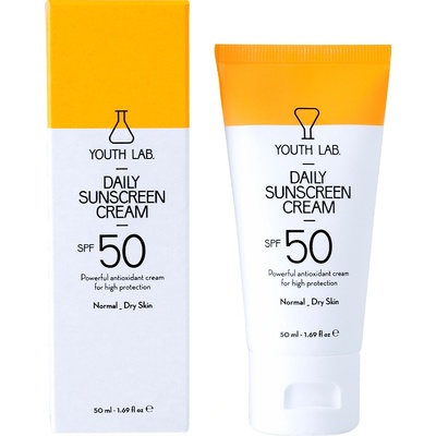 Youth Lab Daily Sunscreen Cream Spf 50 Normal/Dry Skin Слънцезащитен продукт унисекс 50ml