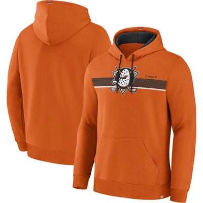 Fanatics ANAHEIM DUCKS WRIST SHOT HOODIE Oranžová