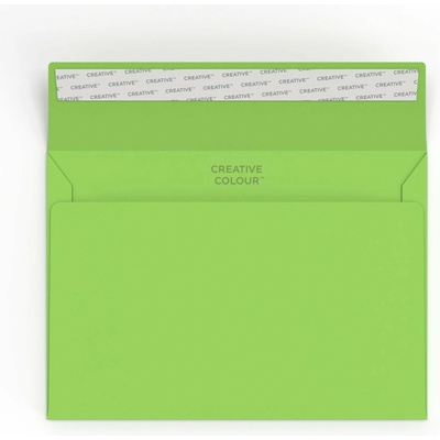 Prémiové barevné obálky Creative Colours™ - 162 x 229 mm (C5) - Zelená