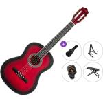 Pasadena PC-10 Premium SET 4/4 Red Burst Класическа китара