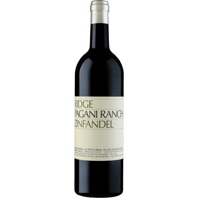 Ridge Pagani Ranch Zinfandel 2022 Červené 14,6% 0,75 l (holá láhev)