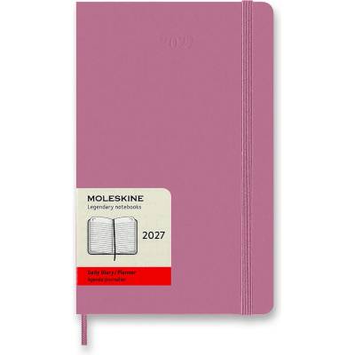Moleskine Colored Patterned A5 denný 2027 ružový