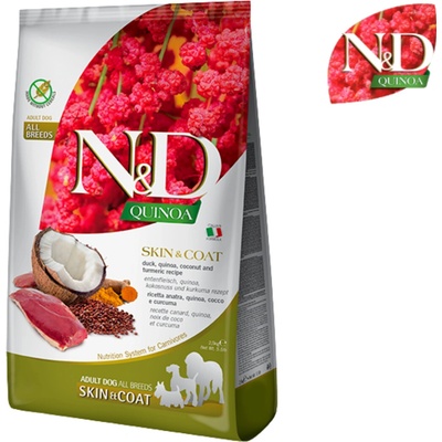 N&D Quinoa DOG Skin & Coat Duck & Coconut 7 kg