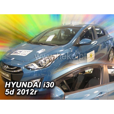 Deflektory Hyundai i30 Htb 2012-2017 predné