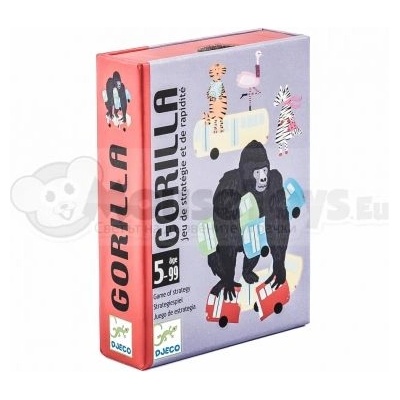 DJECO - Детски карти за игра Gorilla (DJ05123)