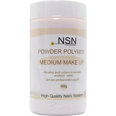 NSN akrylový pudr MEDIUM MAKE UP 660 g