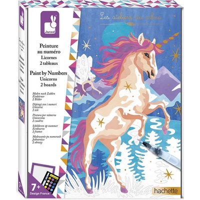 Janod Оцвети по числата Janod - Еднорози (J07985)