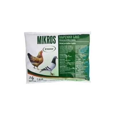 Mikros VPC vápenný grit plv 3 kg