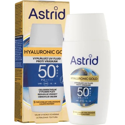 Astrid Hyaluronic Gold Fluid SPF50 50 ml