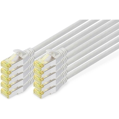 Digitus DK-1644-A-005-10 RJ45 CAT 6A S/FTP 0,5m šedý