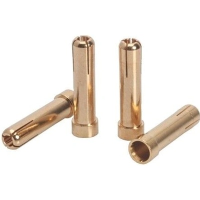 LRP 5mm G5 na 4mm G4 Gold Works Team zlaté konektory 4 ks