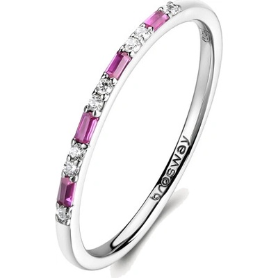 Brosway stříbrný prsten Fancy Passion Ruby BWFPR144