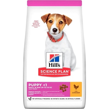 Hill's HILL'S Science Plan Puppy Small & Mini Храна за кучета, суха, за бебета, от малка и мини порода, 3 kg