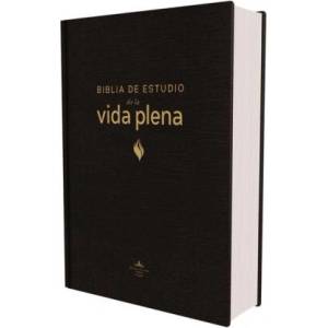 RVR60, Biblia de estudio de la vida plena, Edicion clasica, Tapa dura, Palabras de Jesus en rojo, Comfort Print | Vida Vida (ISBN: 9780829773545)