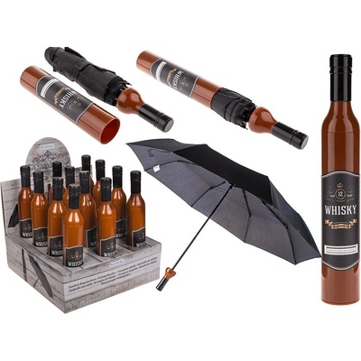 KupMa Dáždnik v tvare fľaše whisky