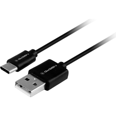 Kabel GoGEN USB / USB-C, 0,5m - černý