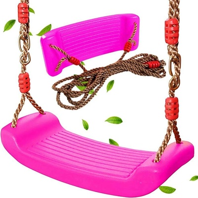 Jipos Tools Dětská houpačka plastová růžová 01533