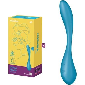 Смарт мултивибратор, регулируем и гъвкав, 19, 2см. - G-Spot Flex 5 Petrol (SATISFY401)