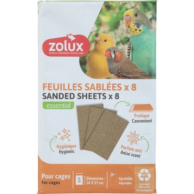 Zolux Pieskové podložky 36x21cm 8ks