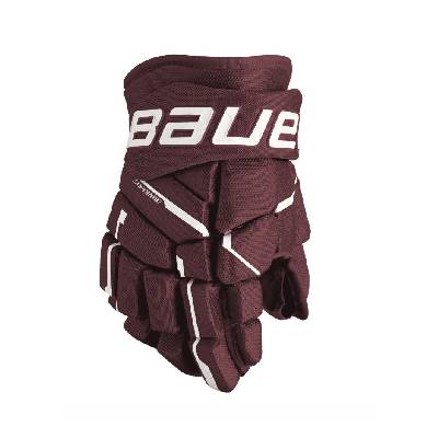 Bauer Rukavice Bauer Supreme M5Pro S23 JR, Junior, vínová, 10"