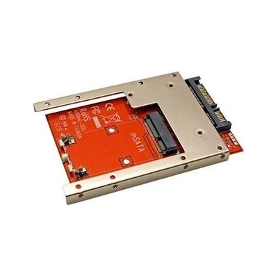 Redukce SATA 22 pin -> mSATA, držák SSD, 2,5