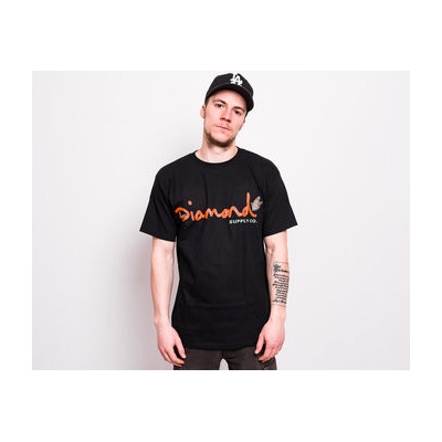 Diamond Supply Co. Paradise OG Script Tee Black