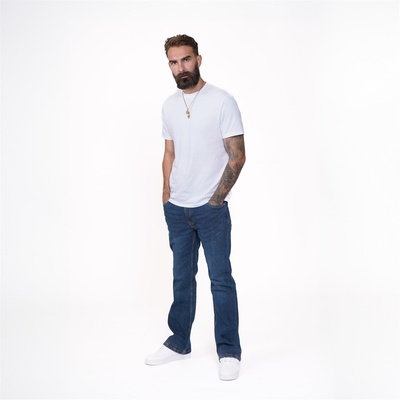 Firetrap Мъжки дънки Firetrap Firetrap Tokyo Bootcut Jeans Mens - Boot Dark Wash