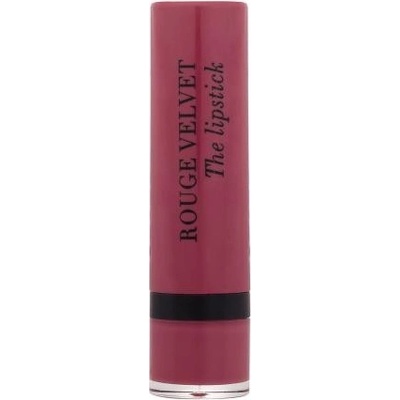Bourjois Paris Rouge Velvet The Lipstick matná klasická rtěnka 2 , 47 Rose Brulé 4 g – Zboží Dáma