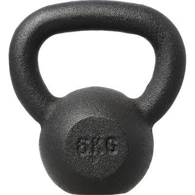HMS Litinový kettlebell KZG06 6 kg, černý