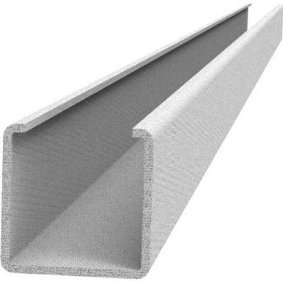 Žárově zinkovaný krycí U-profil 35x35x2 mm, délka 6m Délka: 6m