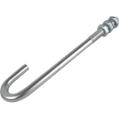 IBFM Hák FM-2165 se závitem M14, délka 250 mm, pro ukotvení do základu posuvné brány nesené
