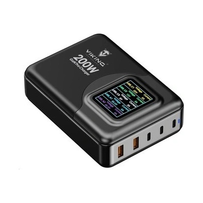 Viking USB GaN charger 200W PD Pro