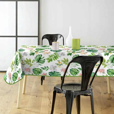 Douceur d`Interieur Ubrus s rostlinným vzorem BALEARES 140x240 cm plast