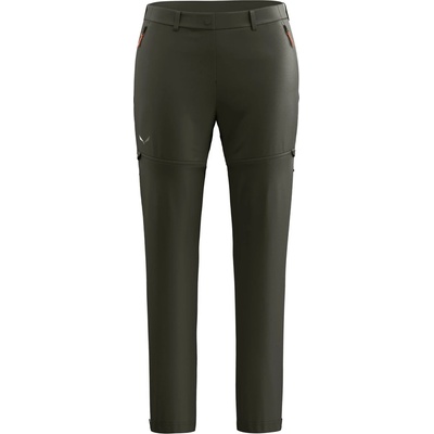 Salewa Дамски панталон със свалящи крачоли Salewa Women's Puez Talvena DST 2/1 Pant Walking trousers - Dark Olive - размер 34 (EU) (110-1568-0312)