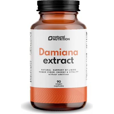 Natural Nutrition Damiana extrakt kapsle 90 kapslí