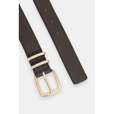 BOSS колан дамски от кожа Plum-ML_Sz30 (50568472)