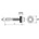 Uncanny Brand Self-tapping screw impax with epdm #12mm ral3011 5.5*32mm