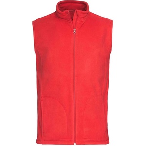 Stedman classic fleece vest st5010 / Мъжка поларена жилетка - аленочервена l (st5010srel)